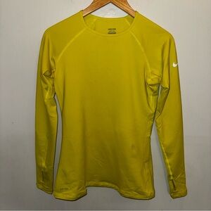 Nike Pro Neon Yellow Performance Shirt Women’s Size Medium